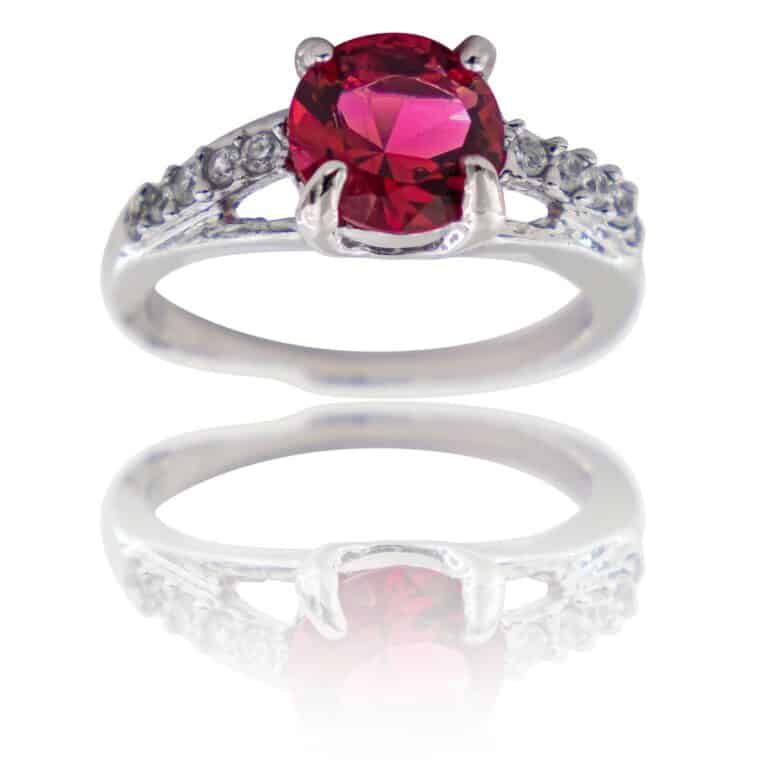 Coffret Bague Femme Rhodium LIBRAE