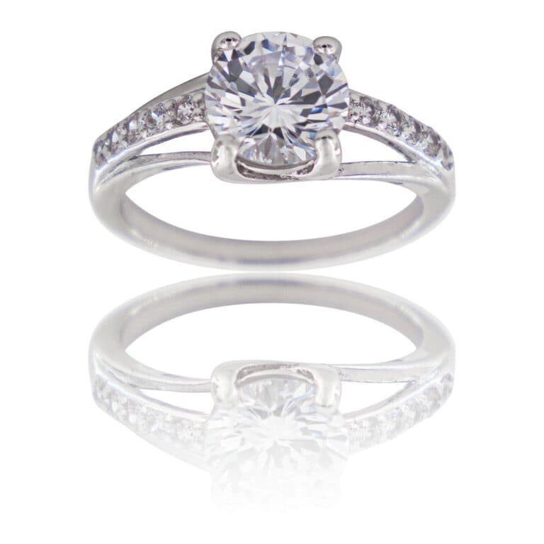 Coffret Bague Femme Rhodium GIENA