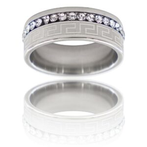 Bague Anneau Homme Acier EAQUE