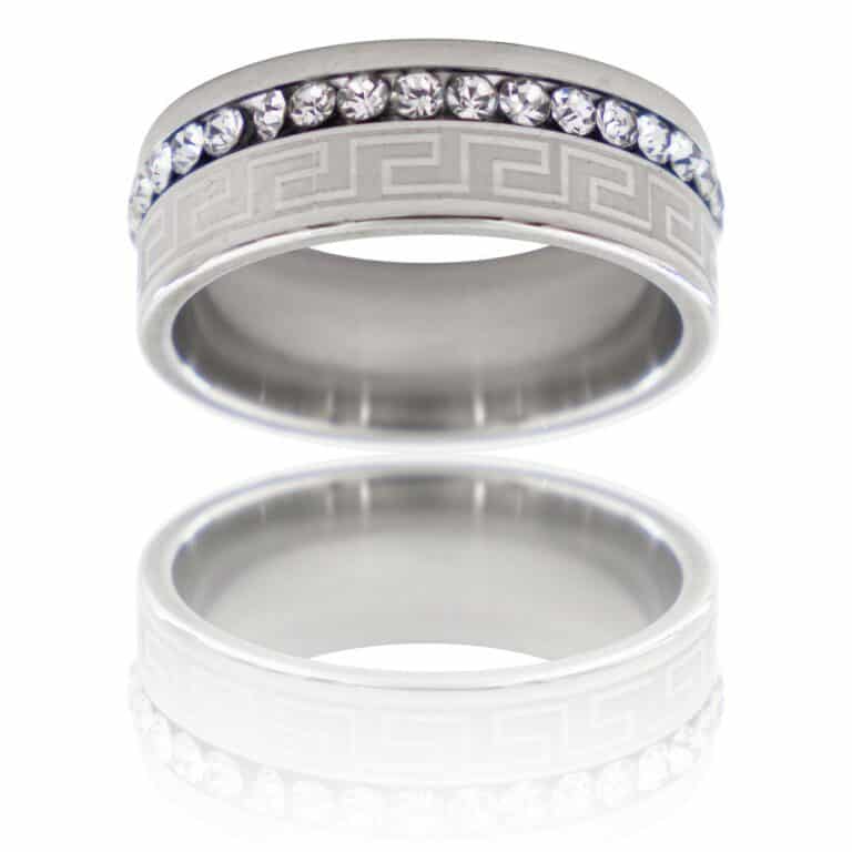 Bague Anneau Homme Acier EAQUE