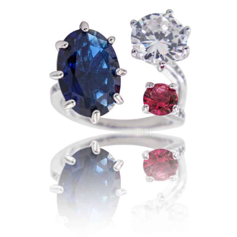 Coffret Bague Femme Rhodium ELOA