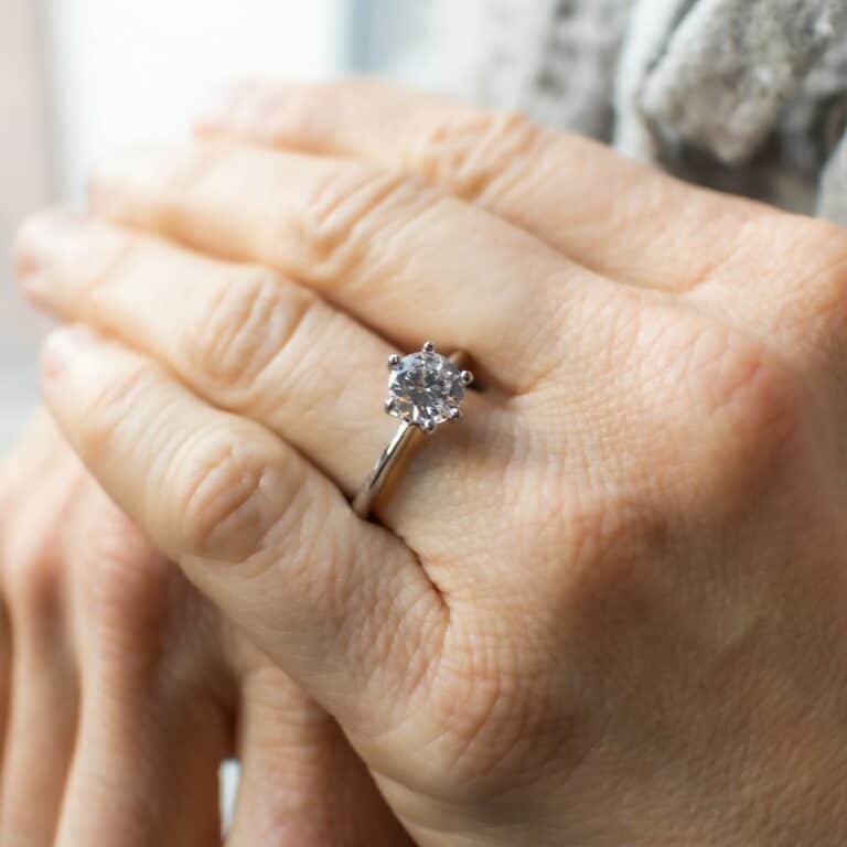 Coffret Bague Femme Rhodium EOLIA