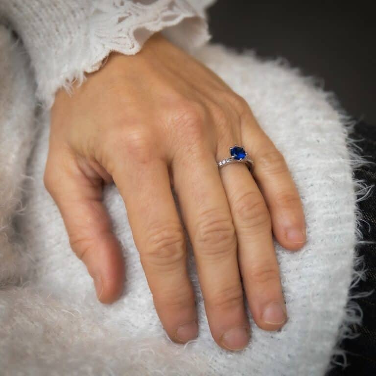 Coffret Bague Femme Rhodium BETA