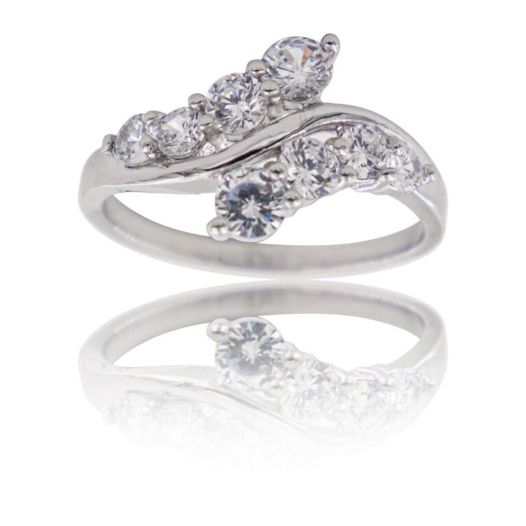 Coffret Bague Femme Rhodium REHA