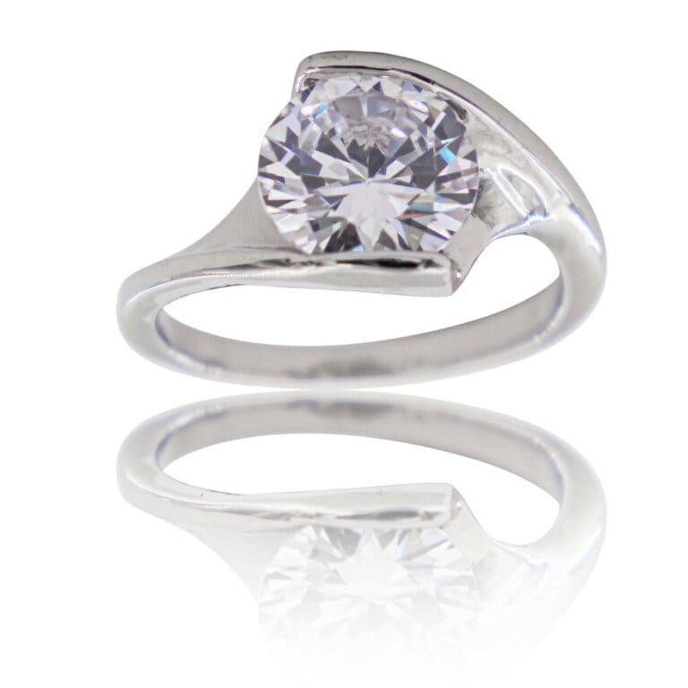 Coffret Bague Femme Rhodium NOMA