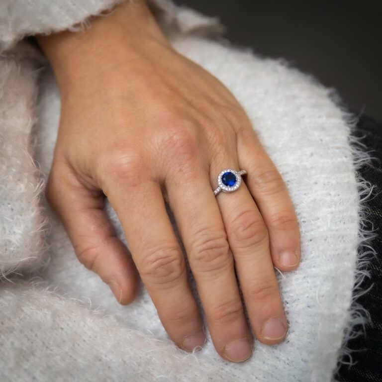 Coffret Bague Femme Rhodium ISIDA