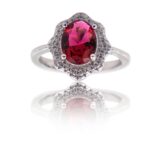 Coffret Bague Femme Rhodium ZETA