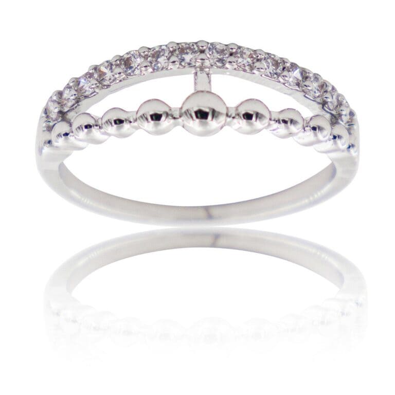 Coffret Bague Femme Rhodium CARA