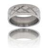 Bague Anneau Homme Acier DELTA