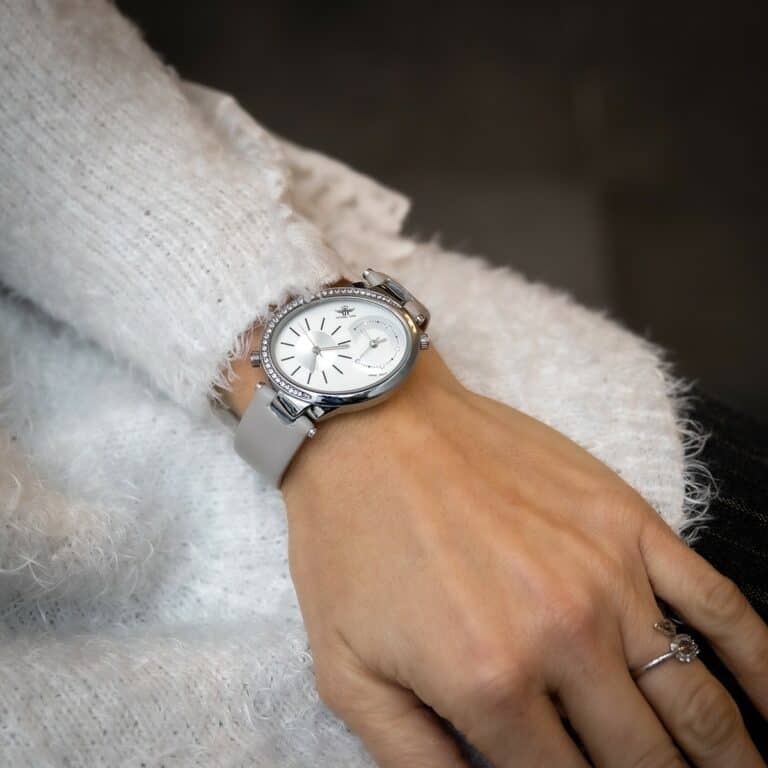 Montre Fantaisie Femme Gris M. JOHN