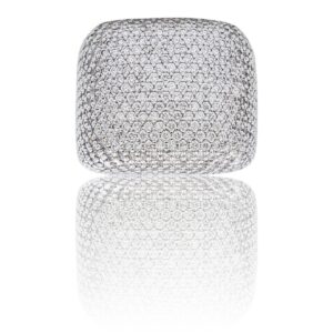 Coffret Bague Femme Acier strass