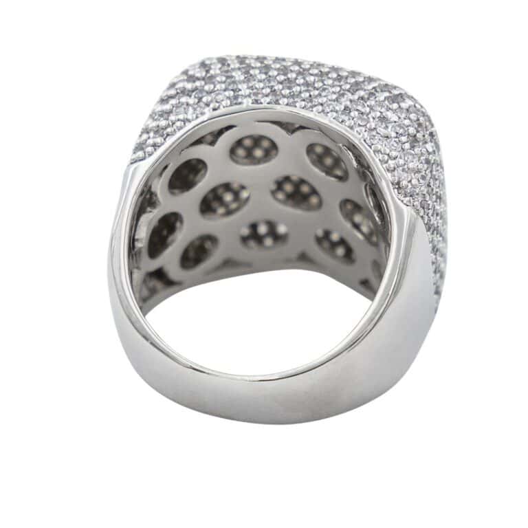 Coffret Bague Femme Acier strass