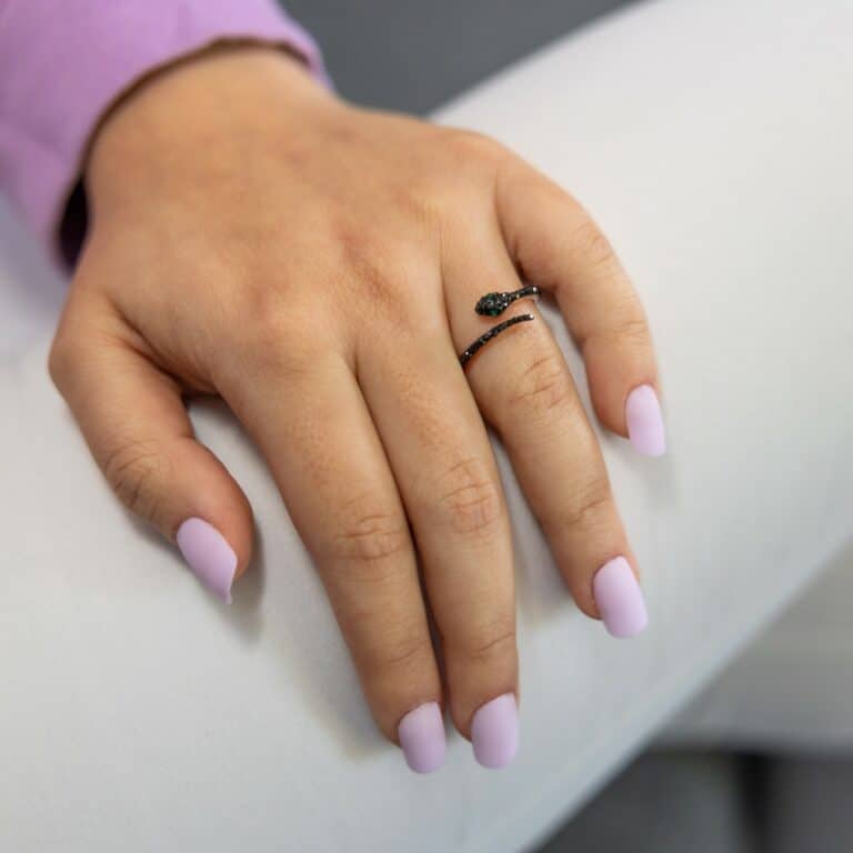 Coffret Bague Femme Serpent Strass