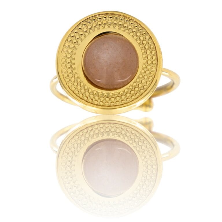 Coffret Bague Femme Ajustable Acier