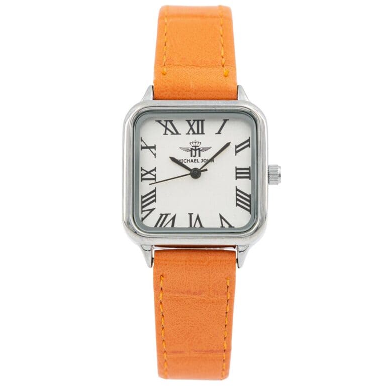 Coffret Montre Femme Orange M. JOHN