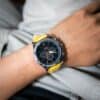Coffret Montre Homme Jaune GIORGIO