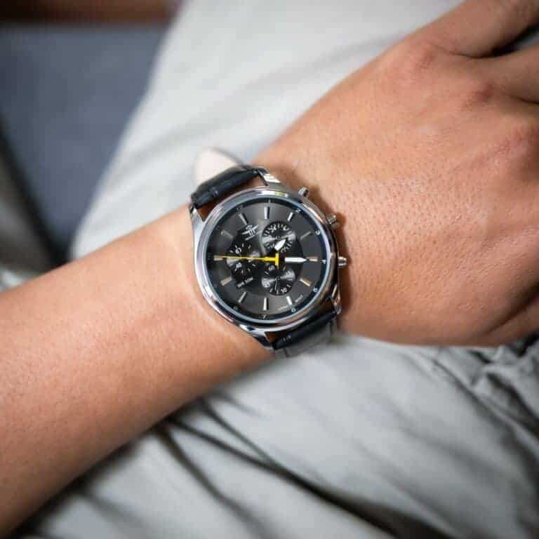 Montre Homme Noir M. JOHN