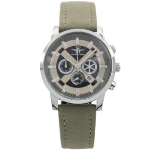 Coffret Montre Homme Gris M. JOHN