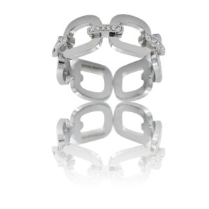 Coffret Sublime Bague Strass Femme POLA