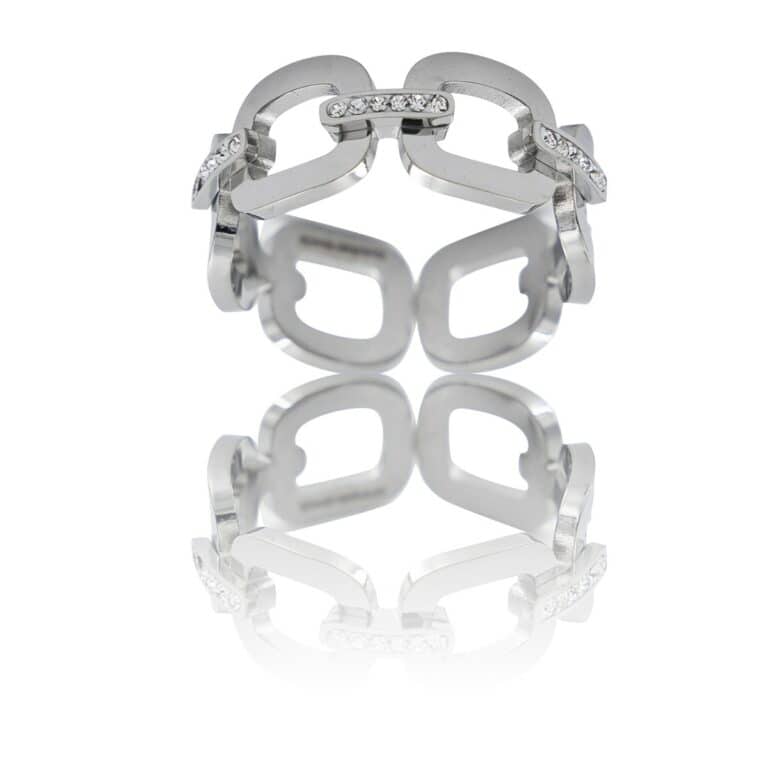 Coffret Sublime Bague Strass Femme POLA