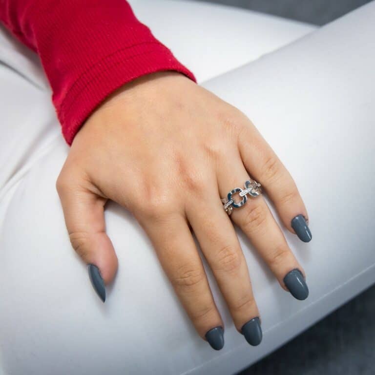 Coffret Sublime Bague Strass Femme POLA