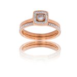 Coffret Duo de Bagues Strass Femme CARALA