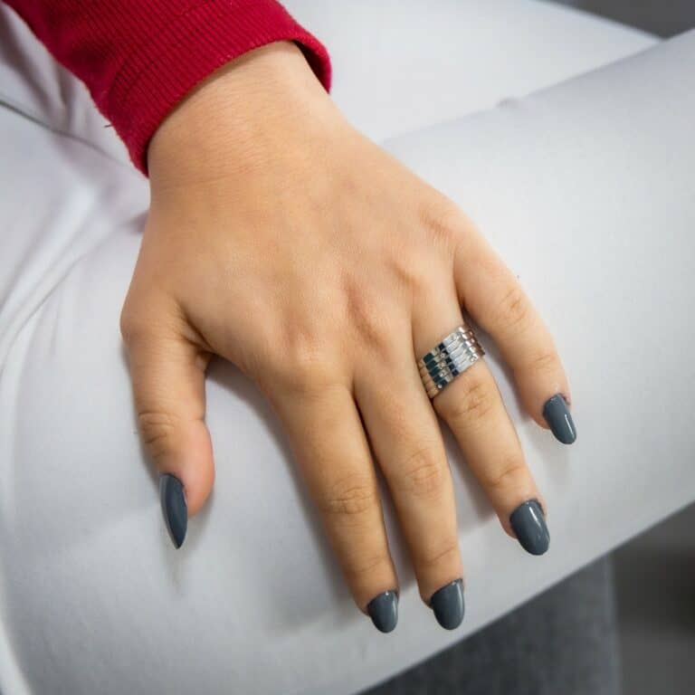 Coffret avec Cinq Bagues Strass Femme BALA