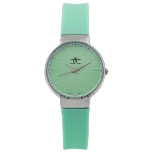 Splendide Montre Femme Vert d'eau M. JOHN