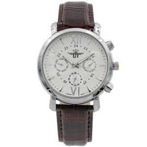 Montre Homme Couleur Chocolat M. JOHN