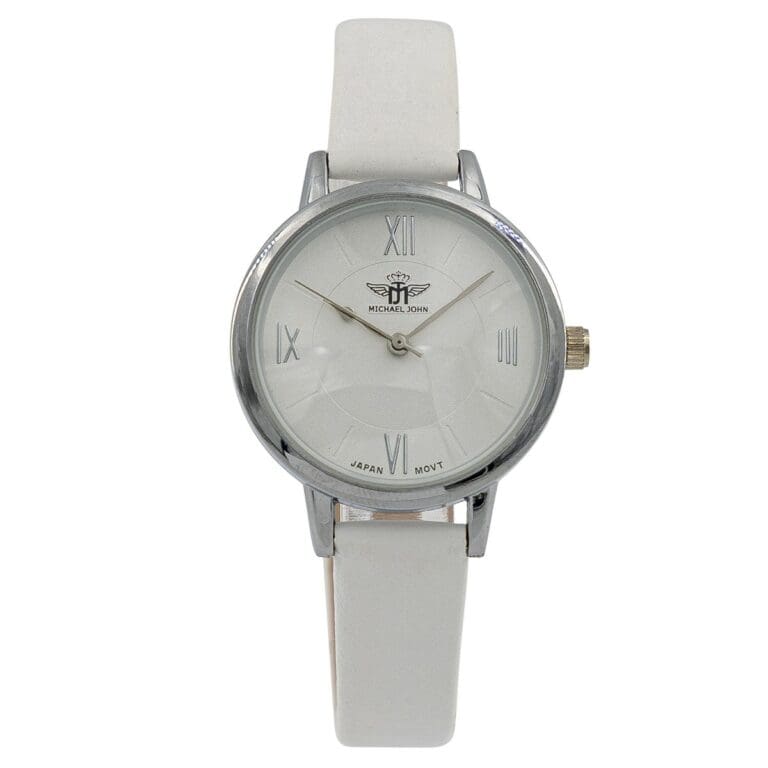 Splendide Montre Femme Blanc M. JOHN
