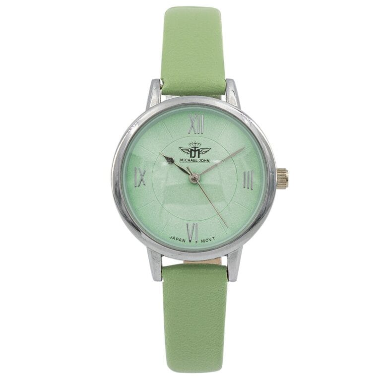 Magnifique Montre Femme Vert M. JOHN