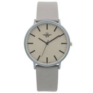 Montre Femme au Bracelet Gris M. JOHN