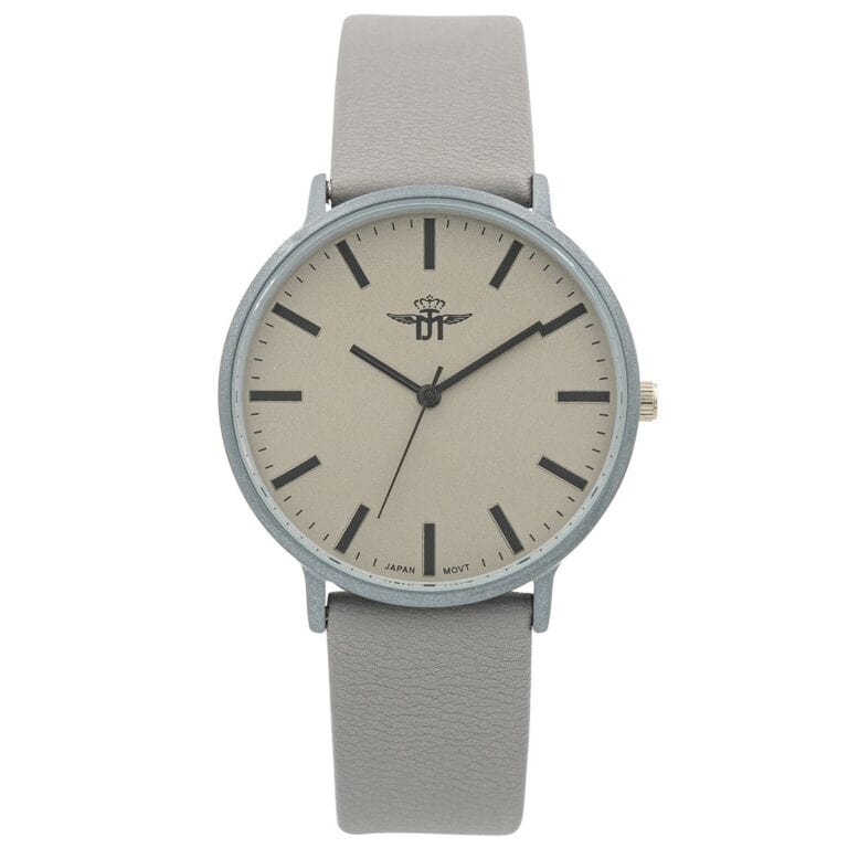 Montre Femme au Bracelet Gris M. JOHN