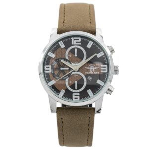 Montre Homme Gris Brun M. JOHN