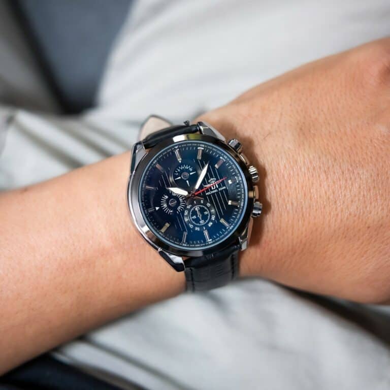 Montre Homme Noir M. JOHN