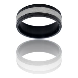 Bague Anneau Homme Acier