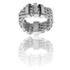 Bague Femme Mailles Strass DAPHNEE