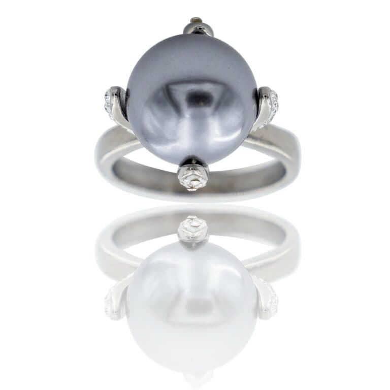 Bague Femme Perle Strass DAPHNEE