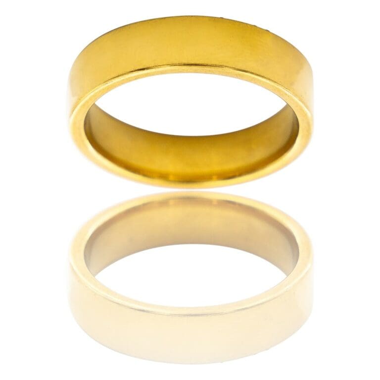 Bague Anneau Homme Acier