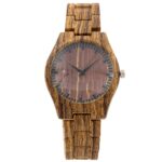 Montre Homme Plastique Bois CHTIME