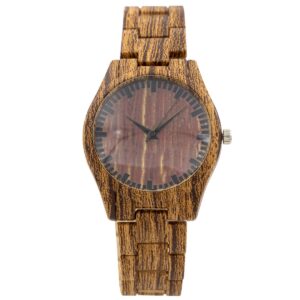 Montre Homme Plastique Bois CHTIME