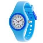 Montre Enfant Silicone Bleu CHTIME