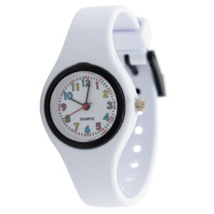 Montre Enfant Silicone Blanc CHTIME