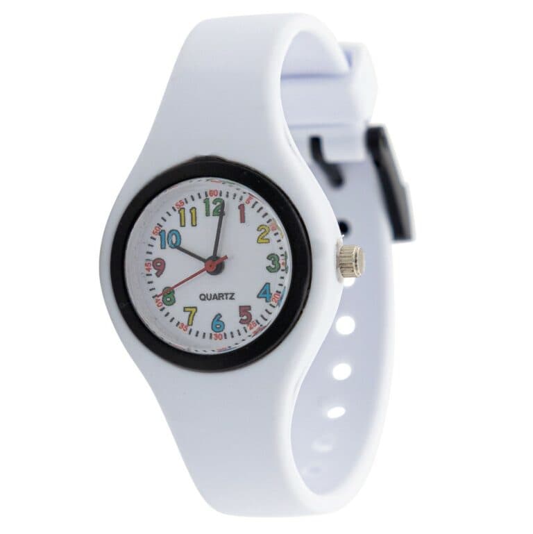 Montre Enfant Silicone Blanc CHTIME