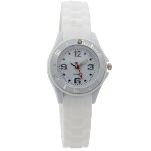 Montre Enfant Silicone Blanc CHTIME