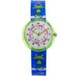 Montre Enfant Silicone Bleu Grenouille CHTIME