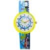 Montre Enfant Silicone Bleu Voiture CHTIME
