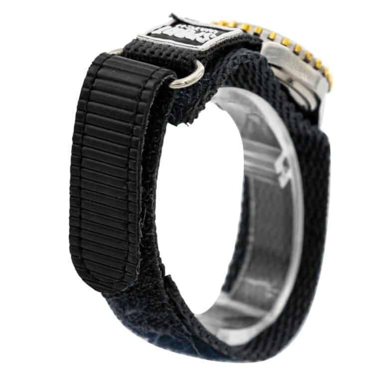 Montre Enfant Tissu Noir CHTIME