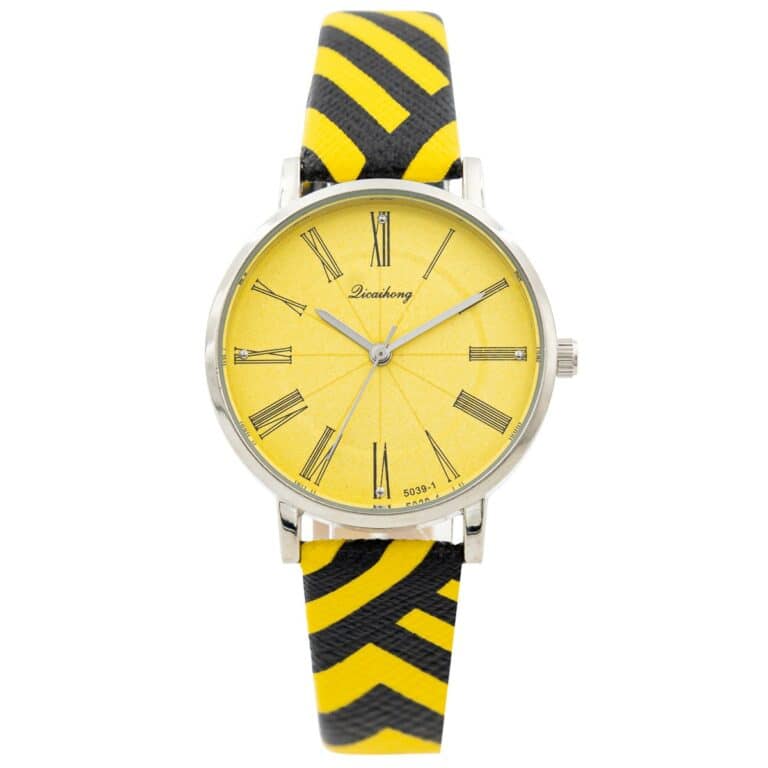 Montre Femme Jaune CHTIME