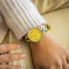 Montre Femme Jaune CHTIME